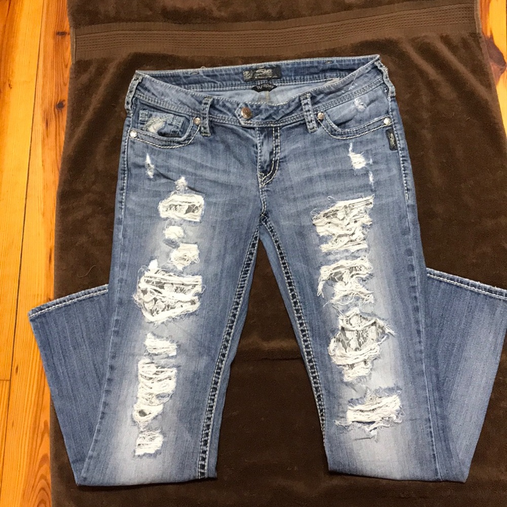 Silver jeans Tuesday denim jeans size 31